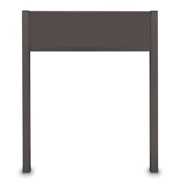 United Visual Products Corkboard, Single Door, Radius Frame, 24x36", Bronze/Natural Tan Cork UV7001-BRONZE-CORK - main